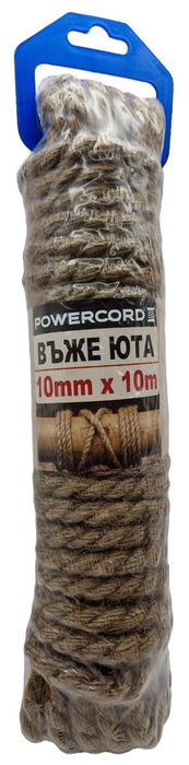 JUTE ROPE F10MM CONNECTION 10M