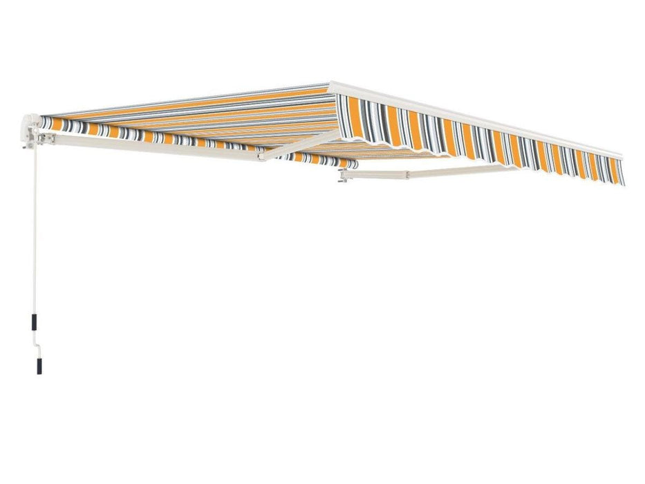 AWNING 3 X 2M BLUE YELLOW STRIPE