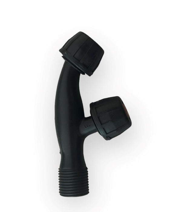 DOUBLE NOZZLE WITH EXTERNAL THREAD