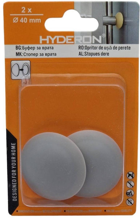 DOOR BUFFER HBO-404 40MM GRAY 2 PCS