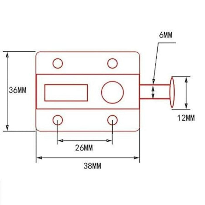 SEMI-AUTOMATIC MOSQUITO NETTING LATCH