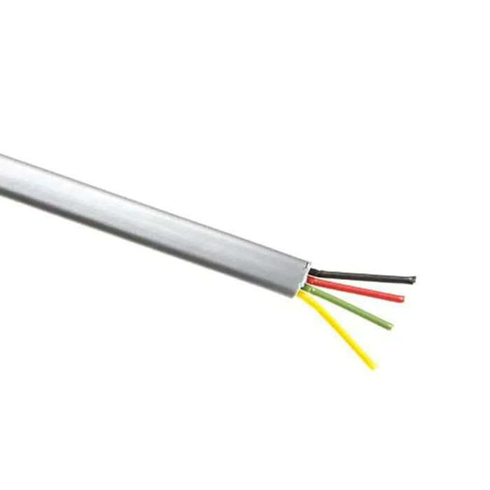 PLUG CABLE 100V 4X0.14MM2 WHITE 25M