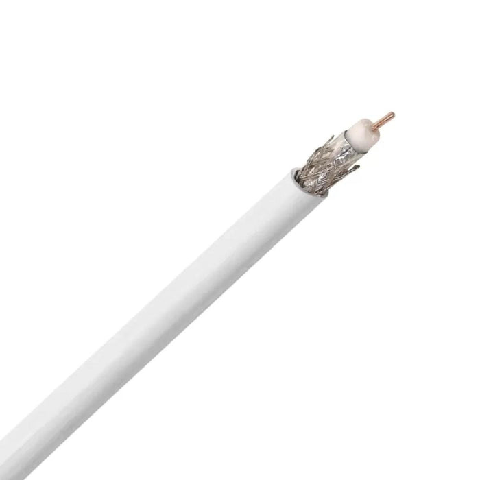 CABLE COAXIAL RG 6/96 CCS WHITE 50M