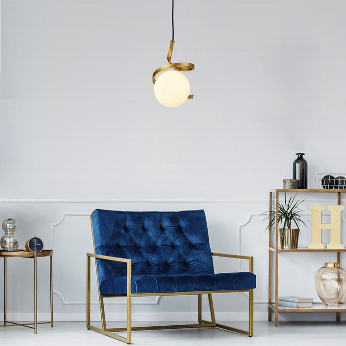 PENDANT SARABI E27 1X 20W GOLD