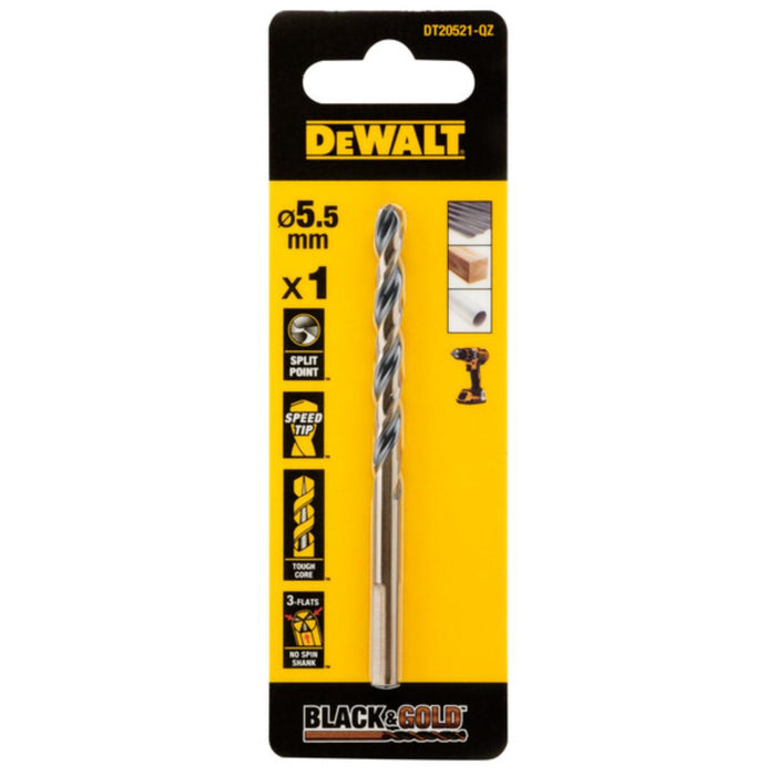 DEWALT 5.5MM METAL DRILL