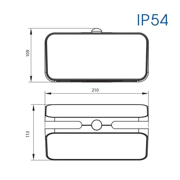 LED SOLAR FLUID EZRA WITH SENSOR IP54