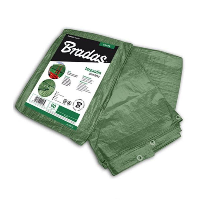 REINFORCED CANVAS GREEN 90G/M2 5X6M