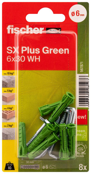 UNIVERSAL DOWEL PERIPHERAL. Ф6Х30MM 8PCS