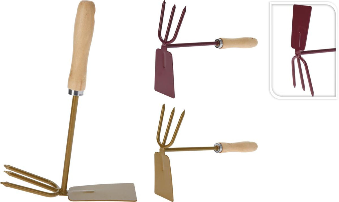 SMALL HOE WITH CULTIVATOR 27X18X6CM