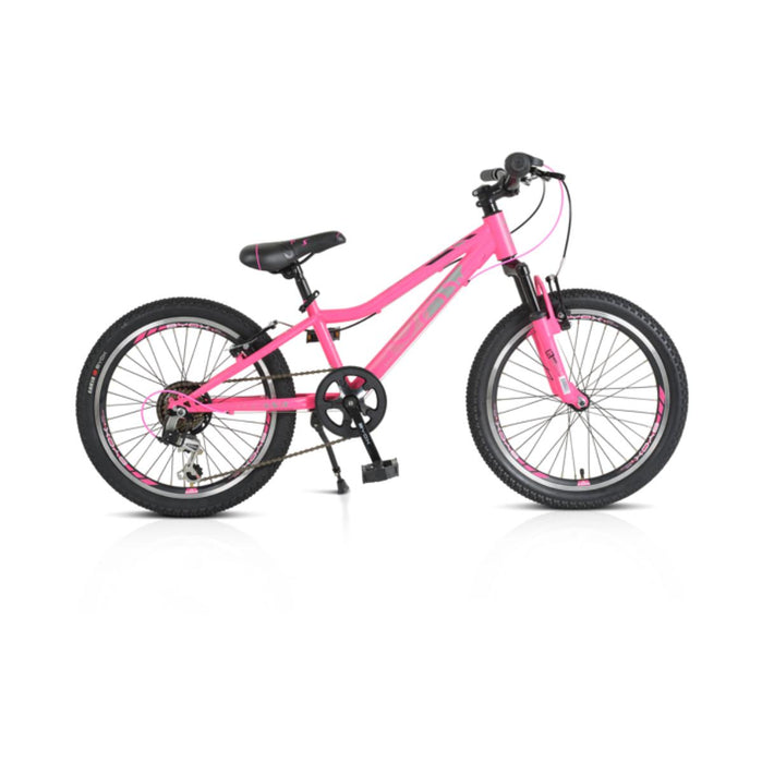 BYOX 20 7SK STEEL PINK BICYCLE