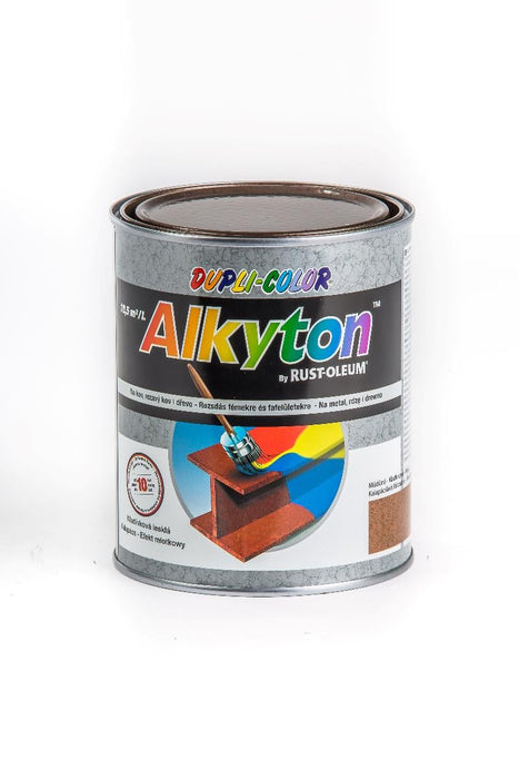 PAINT 4B1 ALKYTON HAMMER EFFECT COPPER 750ML