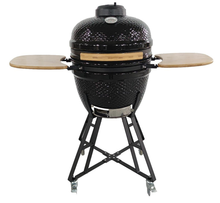 CERAMIC BARBECUE KAMADO BLACK 48CM