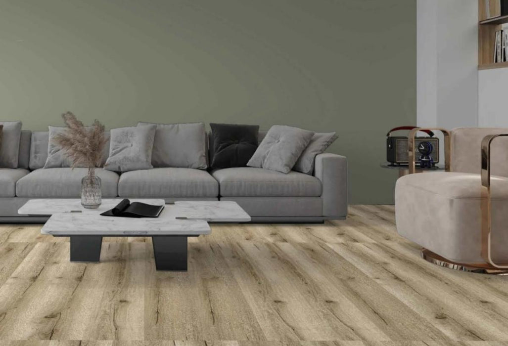 SPC VINYL FLOORING CANADIAN OAK 4MM
