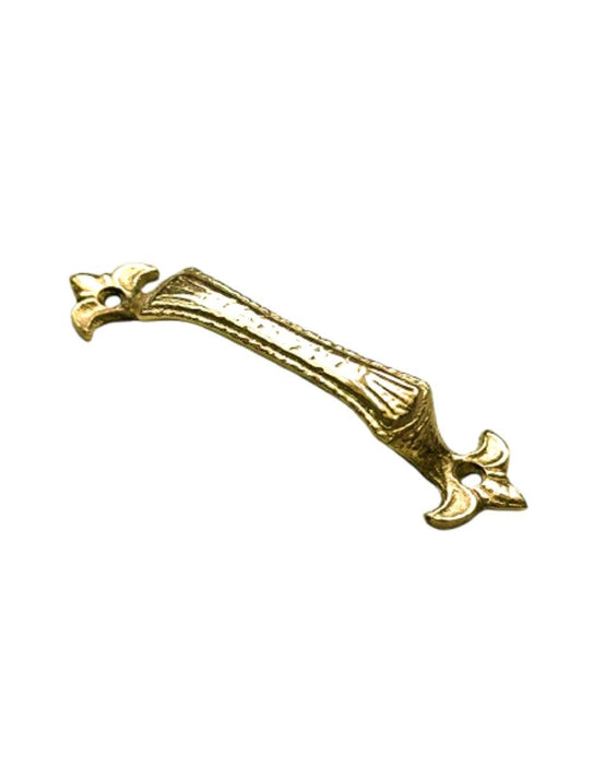 FURNITURE HANDLE 96 MM ARC BRASS 264