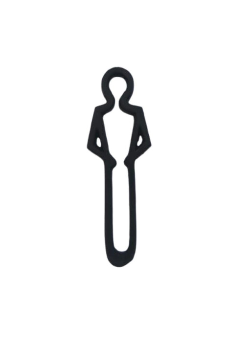 SYMBOL MALE ALUMINUM - BLACK
