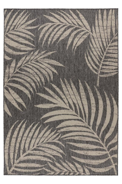 CARPET CASA 80/150CM LEAF GRAY
