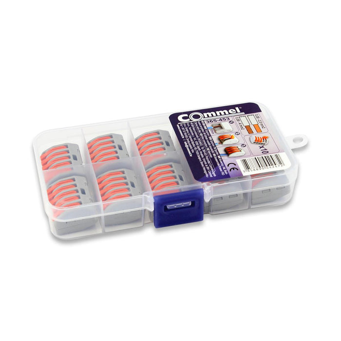 QUICK CONNECTOR OPENABLE 5X0.2-4MM2 COMMEL