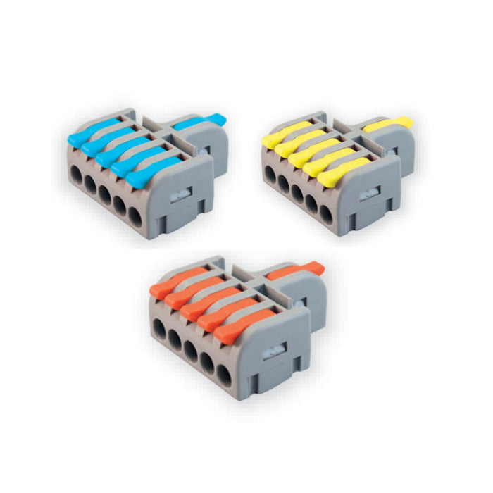 QUICK CONNECTOR 1P/5X0.2-4MM2 COMMEL