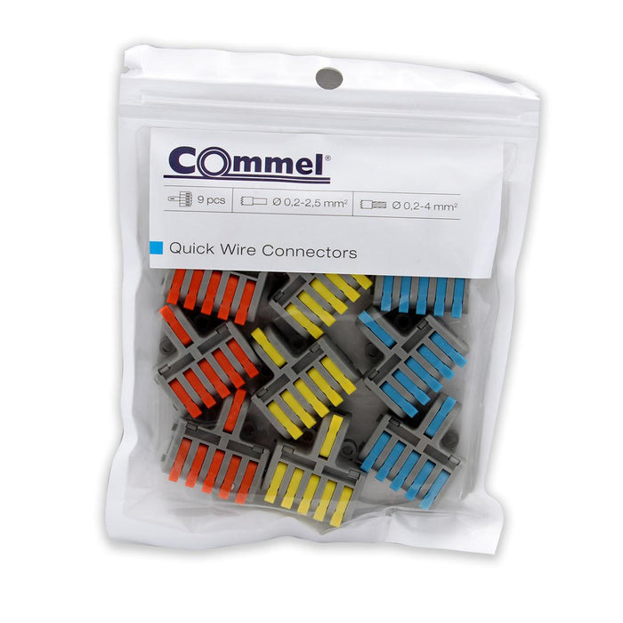 QUICK CONNECTOR 1P/5X0.2-4MM2 COMMEL