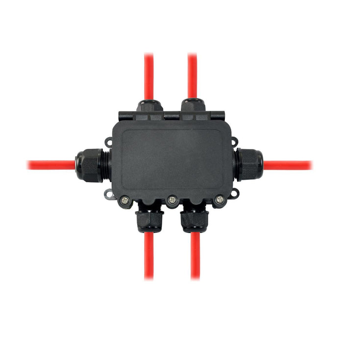 JOINT BOX 135X100X40MM 6-CONNECTOR COMMEL