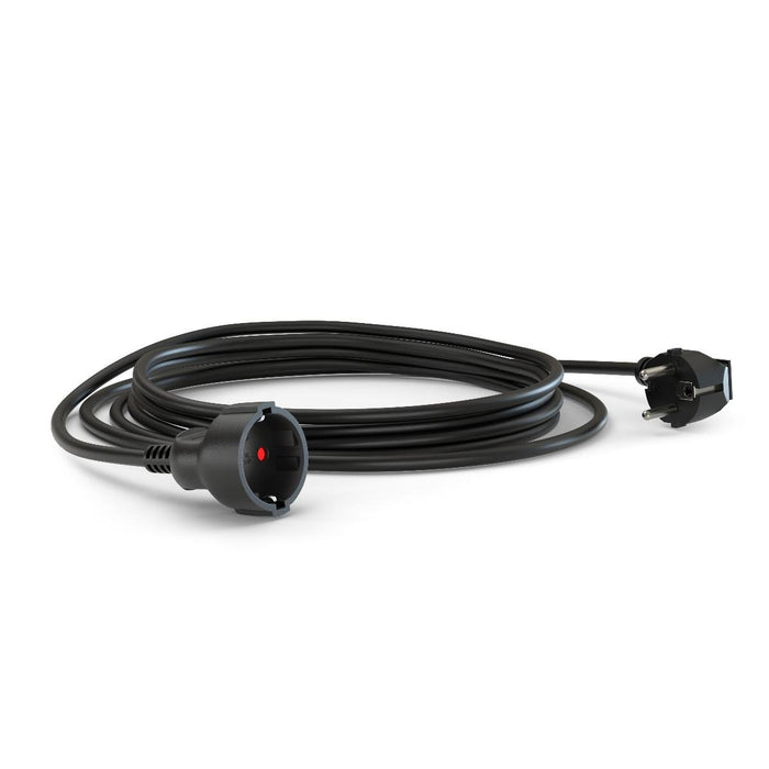EXTENSION 4M H05VV-F3G1.5MM2 BLACK COMMEL