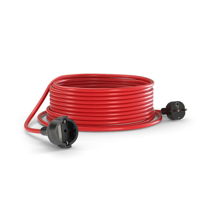 EXTENSION CORD 5M H05VV-F 3G1.5MM2 RED