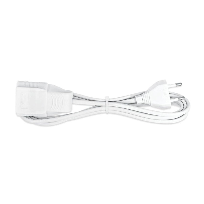 EXTENSION 2M H03VVH2-F 2X0.75MM2 WHITE