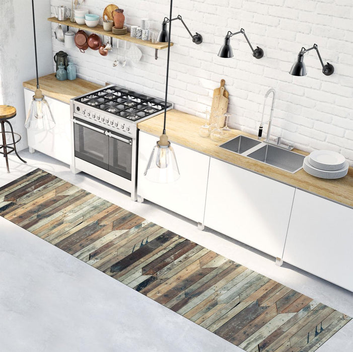 VINYL MAT 50/180CM WOOD VINTAGE