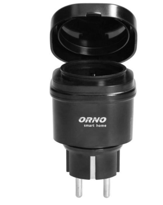 WI-FI CONTACT SHUKO IP44 ORNO BLACK