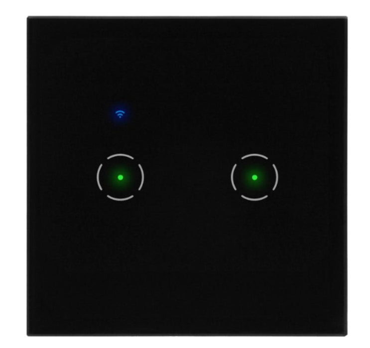 TUYA SMART WI-FI BLACK TWO-POLE SWITCH