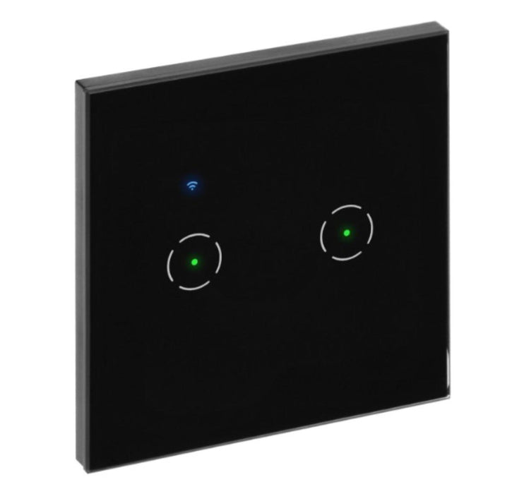 TUYA SMART WI-FI BLACK TWO-POLE SWITCH