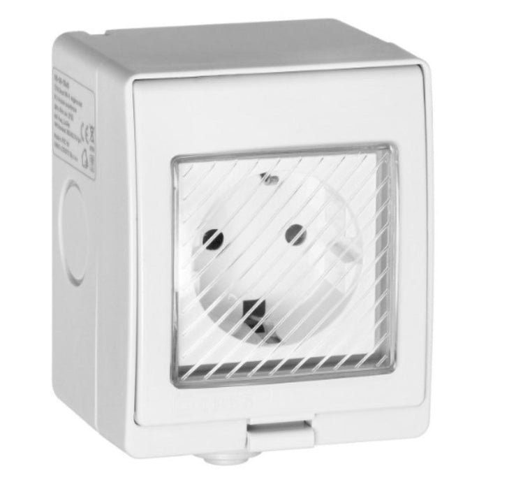 TUYA SMART WI-FI IP55 WHITE SOCKET