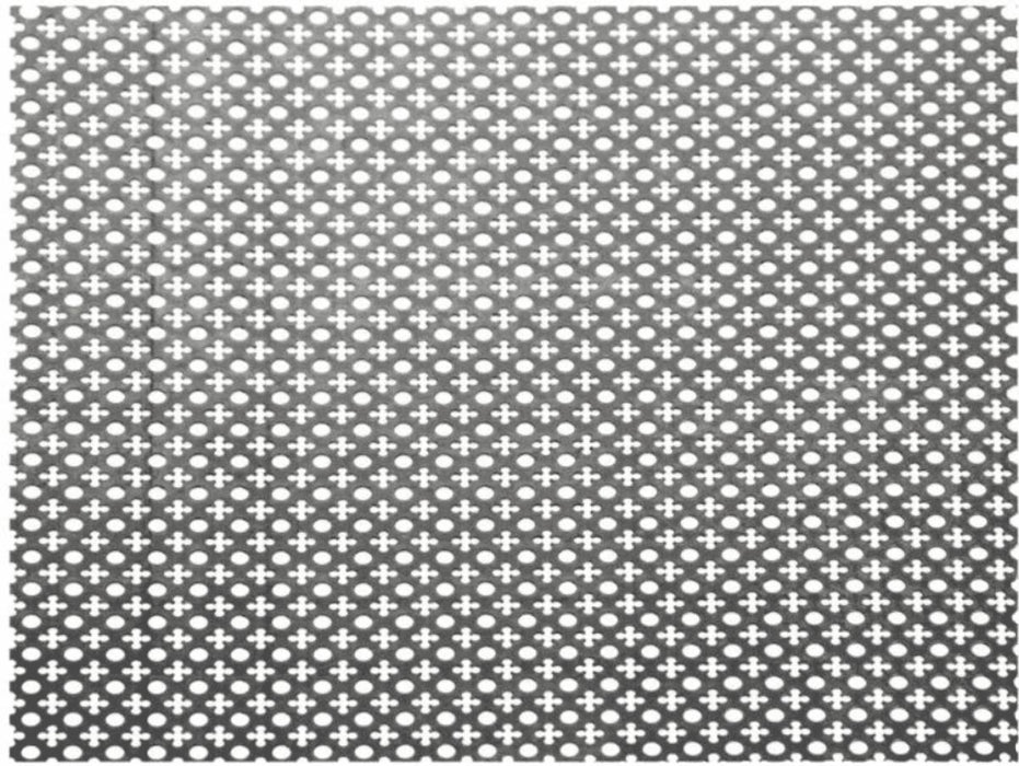 STEEL SHEET CLOVER 500X1MM/1M