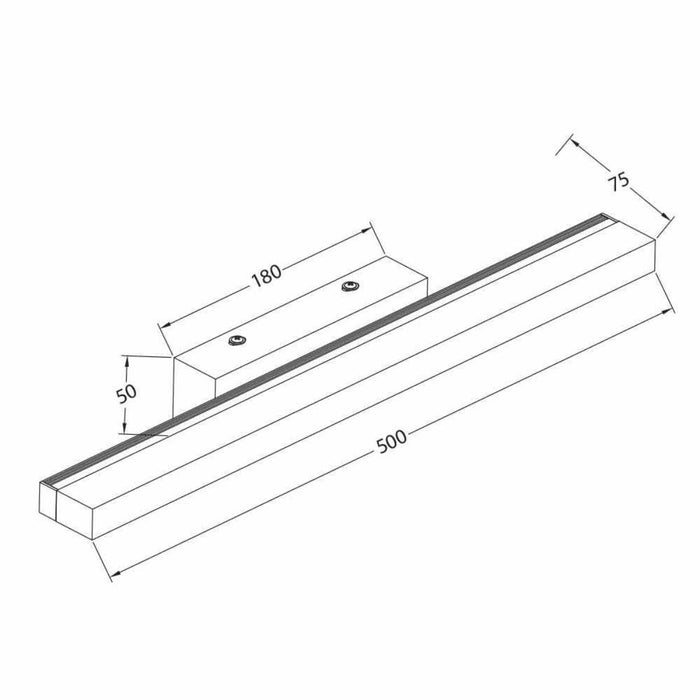 LED BATHROOM LIGHTING DAFN CHROME