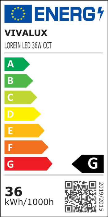 LED CEILING LOREIN 36W 3000-4000-6400K