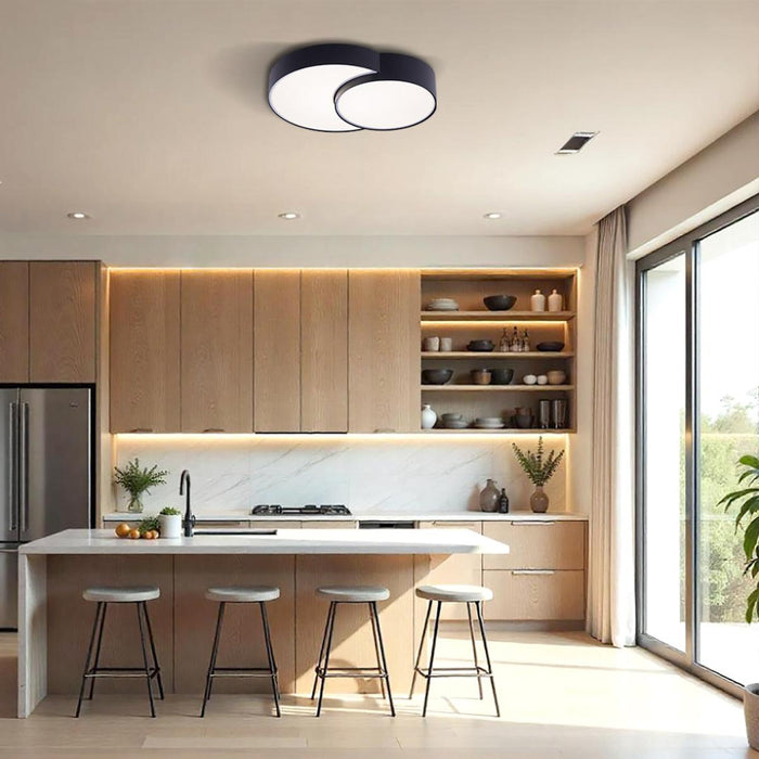 LED CEILING PEBBLE 35W 3000-6000K BLACK