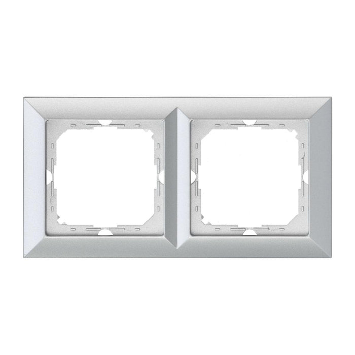 DOUBLE PEARL SILVER FRAME