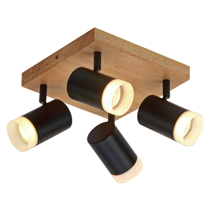 SPOT BENITO 4XGU10 BLACK