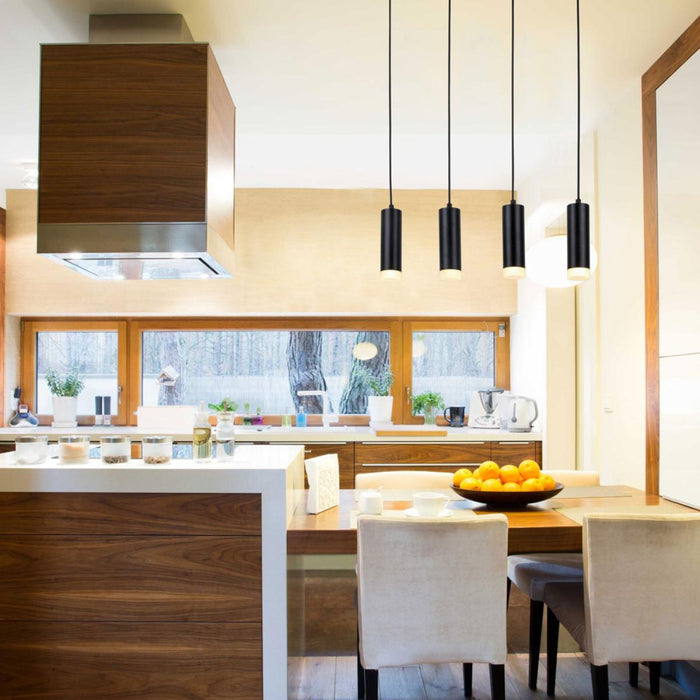 BENITO CHANDELIER 4XGU10 BLACK
