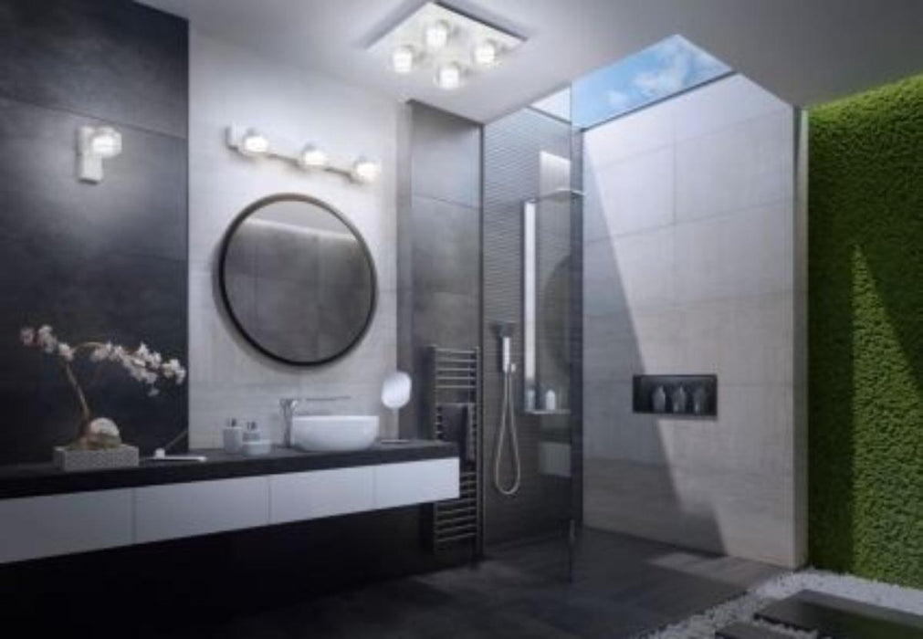 LED LIGHTING ORBIS FLAME 2X5.5W WHITE