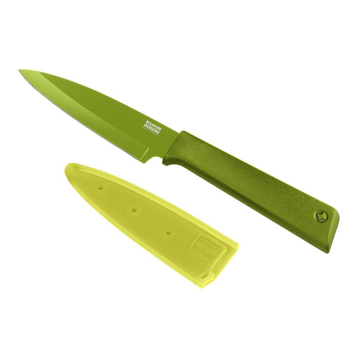KUHN RIKON COLORI GREEN PELLING KNIFE