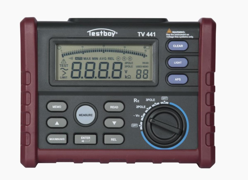 EARTH RESISTANCE TESTER TESTBOY TV441
