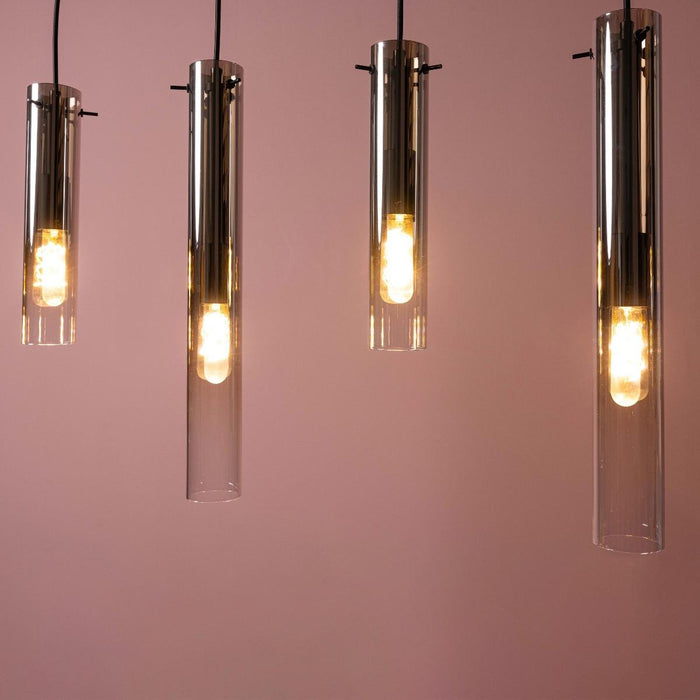 GLASINI CHANDELIER 5XE14 GLASS