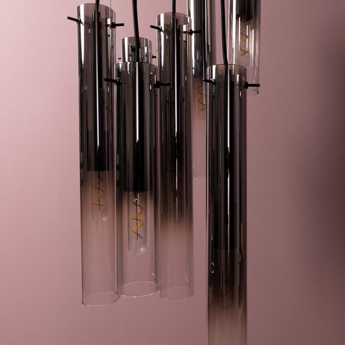 GLASINI CHANDELIER 7XE14 GLASS