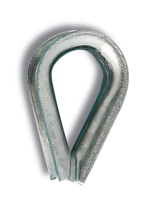 GALVANIZED ROPE SHOULDER 6MM 2 PCS
