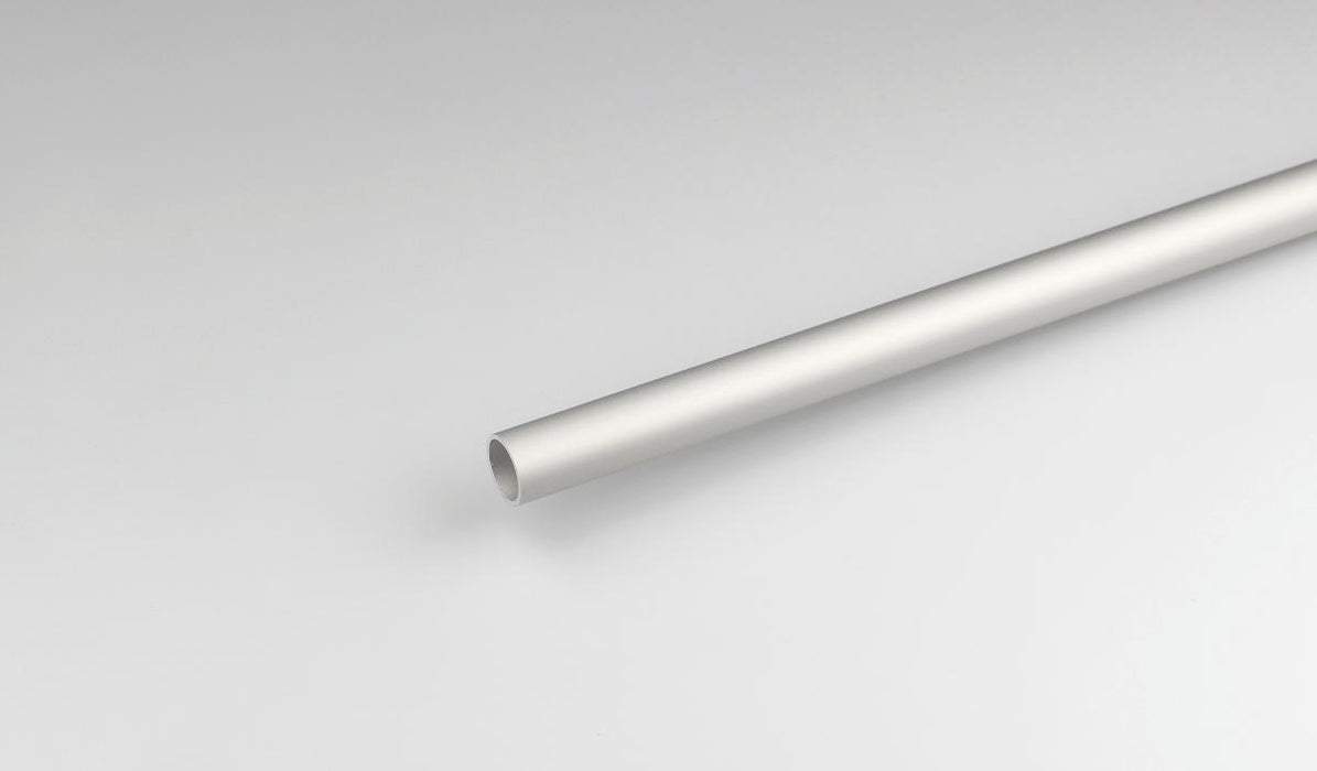 ALUMINUM ROUND PROFILE 18X1MM/1M SATIN