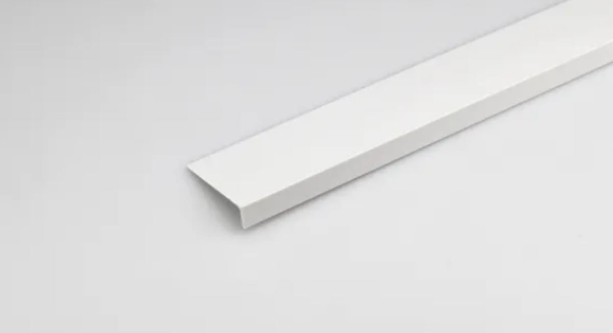 PVC CORNER PROFILE 20X10MM/1M WHITE