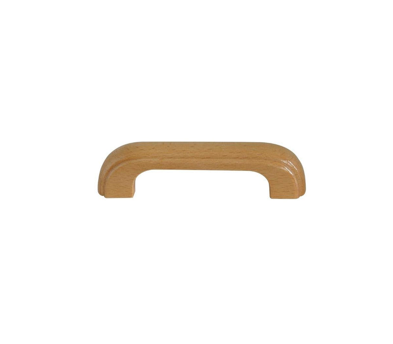 FURNITURE HANDLE 96MM BEECH LACQUERED B BEAUTY