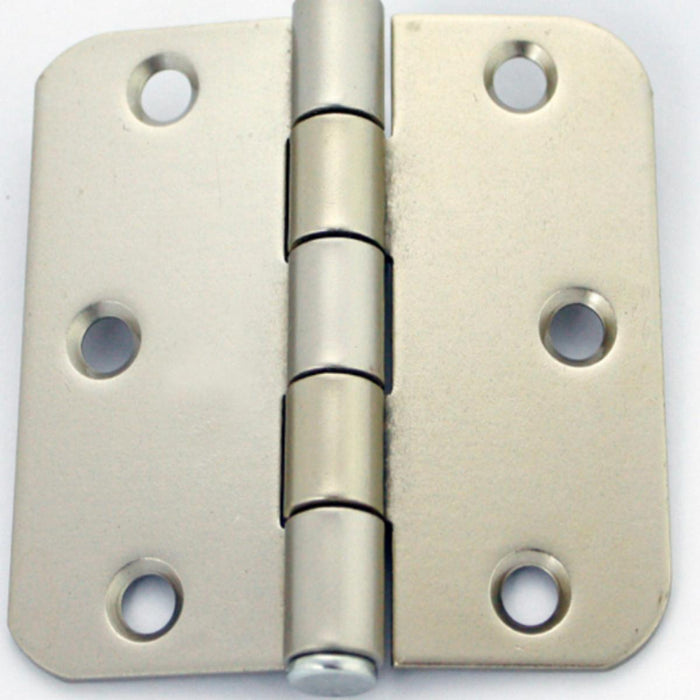 HINGE ROUNDED ENDS 75X75MM CHROME 2PCS.