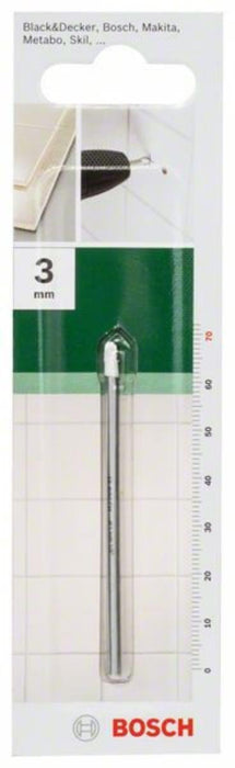 BOSCH GLASS DRILL 3X70MM